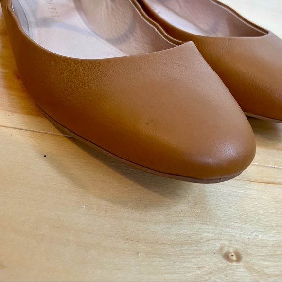 Brown leather ballet flats from Shoes of Prey - Picture 5 of 6